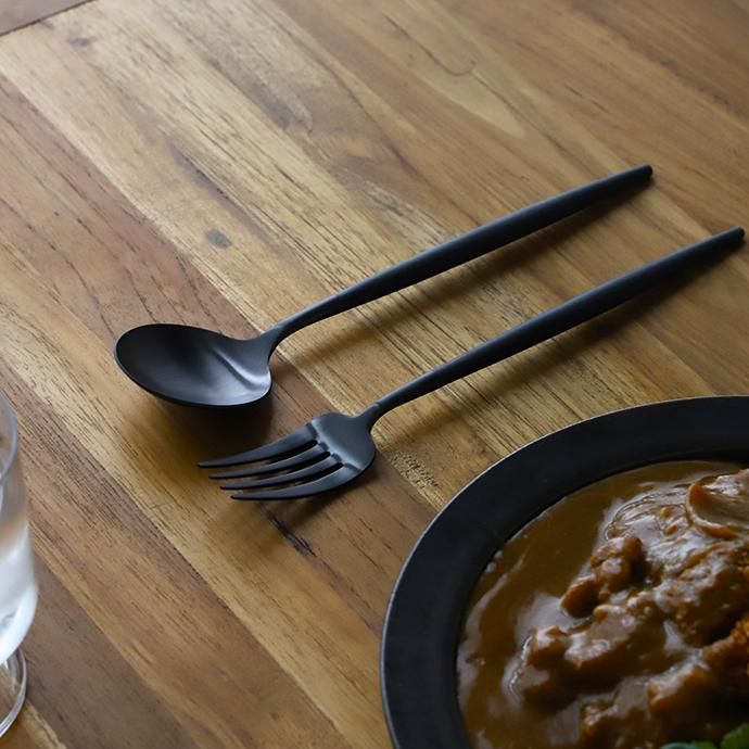 Cutipol | クチポール［GOA］ディナー｜テーブルスプーン（ブラック