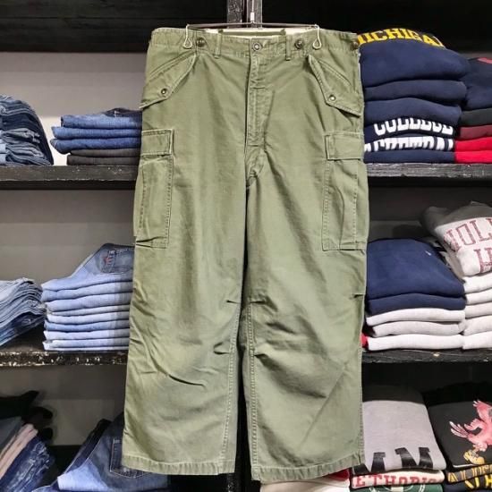 50-60's US Armed Forces M-51 Field Trousers with exposed snap