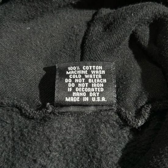 90's Skate Rags sweat parka made in USA - VINTAGE CLOTHES