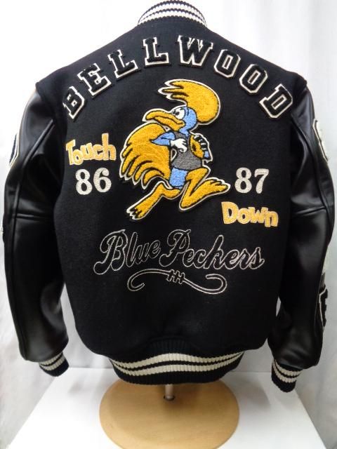 ホワイツビル アワードジャケット（スタジャン） ”BLUE PECKERS