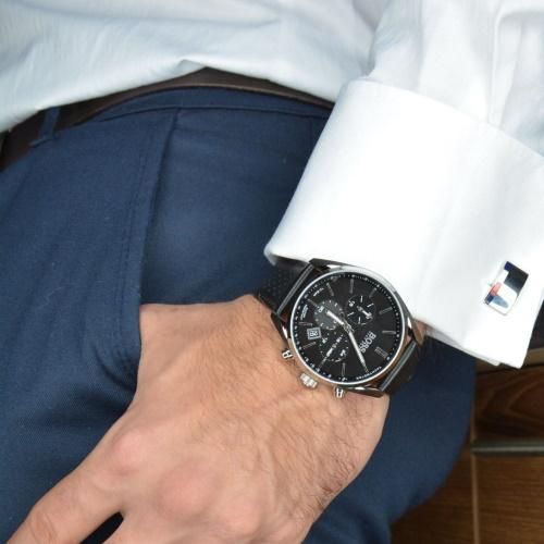 ヒューゴボス 時計 メンズ チャンピオン 1513816 ブラック×ブラック