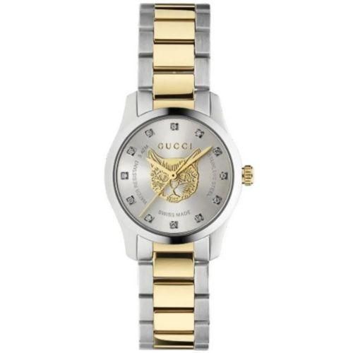 グッチ 時計 レディース G-タイムレス YA1265016 ツートンカラー