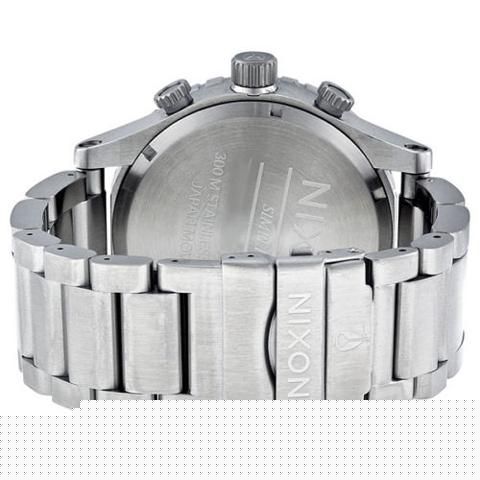 ニクソン 腕時計 51-30 A083000 ブラック×シルバー - 腕時計の通販なら