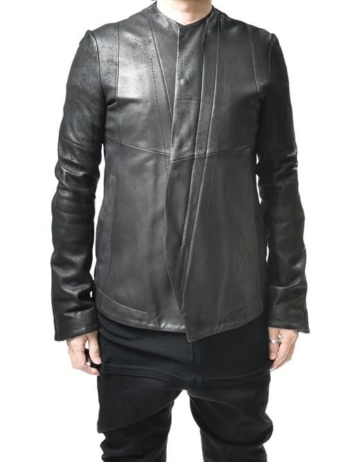 JULIUS[ユリウス] / GORDINI SEAME JACKET レザーシームドジャケット
