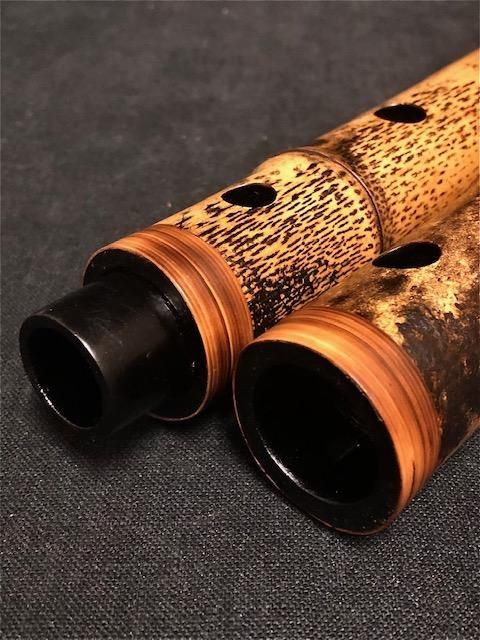 尺八⑤ 1尺8寸管 萌山銘尺八 琴古流 Hozan Shakuhachi Kinko style