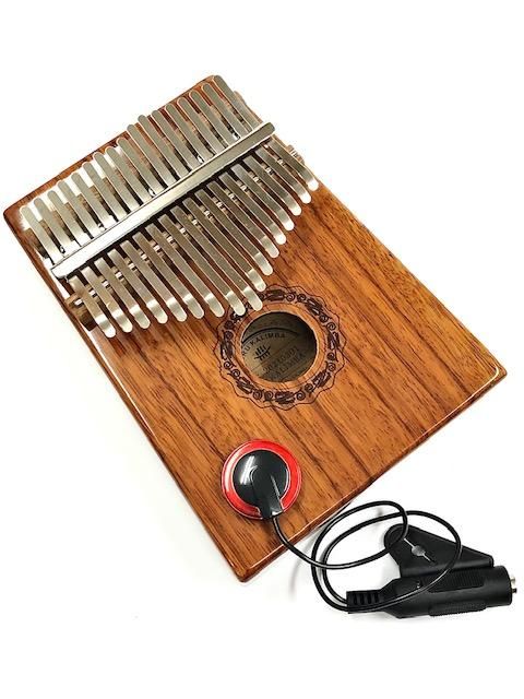 クロマチックカリンバ C調34Key / KALIMBAウォルナット材 ボードタイプ