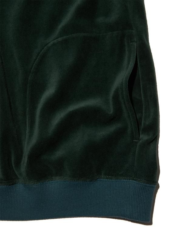 RADIALL/ラディアル/LOW LOW－HALF ZIP SWEATSHIRT L/S/ベロアハーフ