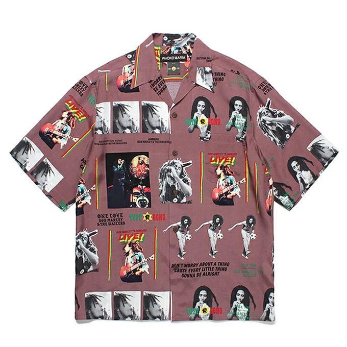 WACKO MARIA/ワコマリア/BOB MARLEY / HAWAIIAN SHIRT S/S ( TYPE-1