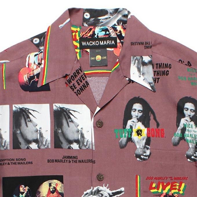 WACKO MARIA/ワコマリア/BOB MARLEY / HAWAIIAN SHIRT S/S ( TYPE-1