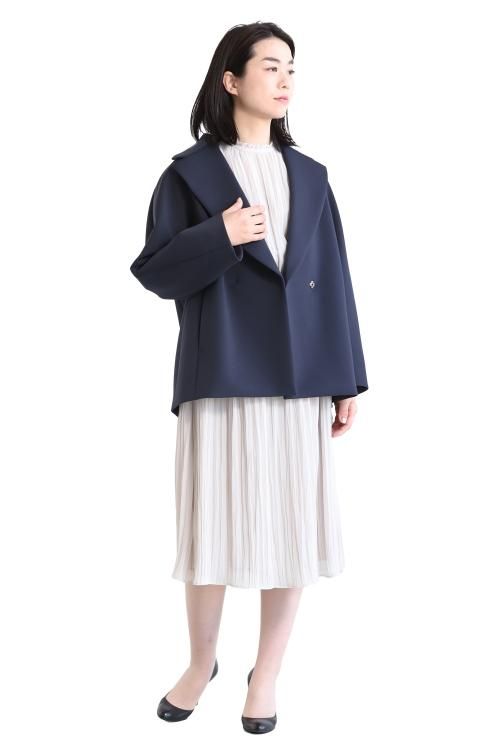 Ballsey(ボールジィ) スキューバジャージー ショートコート ネイビー