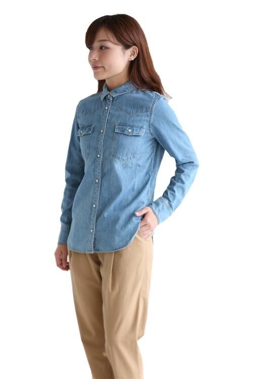 TOMORROWLAND MACPHEE(マカフィ) デニムシャツ【12-01-60-01003