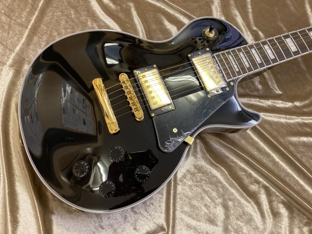 Blitz by AriaproⅡ BLP-CST BK -Les Paul Custom Type Black