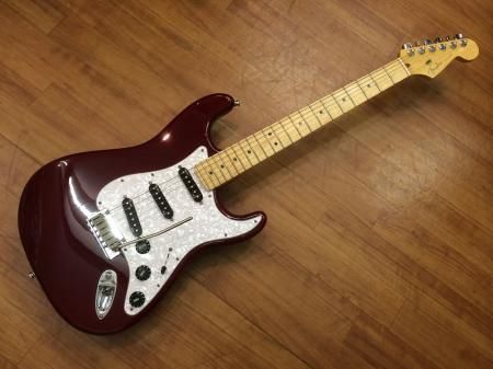 中古品 Fender USA American Deluxe Stratocaster N3 Ash Wine