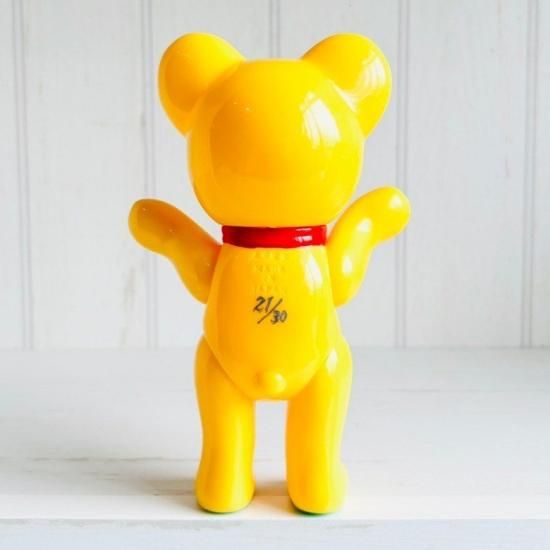 レトロドール】復刻版 2023年限定カラー・クマちゃん イエロー レトロ