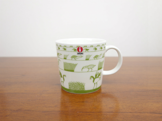 iittala/イッタラ オイバ・トイッカ 50周年記念 バードマグ グリーン