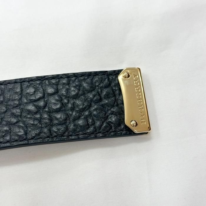 新品】【アウトレット品】 BURBERRY バーバリー レザーベルト [95