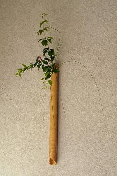 花ほうろオリジナル・ 伊賀土の掛け花入