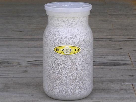 BREED 1100ml 菌糸ビン 単品 好評販売感謝価格 - 菌糸ビンのBREED