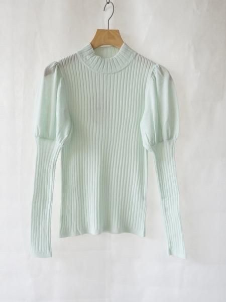 leur logette ルールロジェット cashmere silk rib top - BELA VISTA