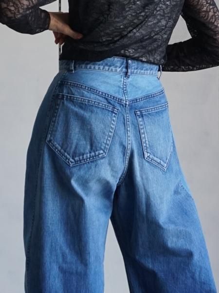 leur logette ルールロジェット 12oz denim pants bijou- BELA VISTA