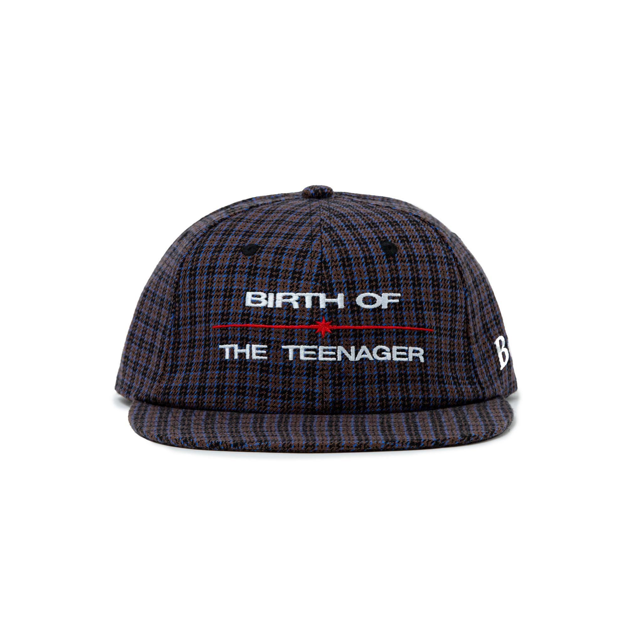 BoTT Plaid 6-Panel Cap - Black Dots