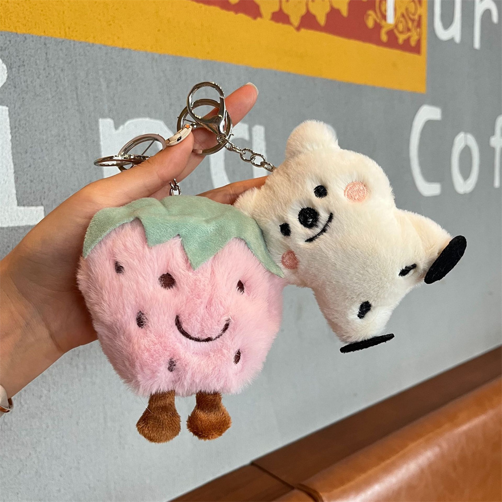 ぬいぐるみキーホルダー 韓国流行 友達 キーホルダー ぬいぐるみ 動物