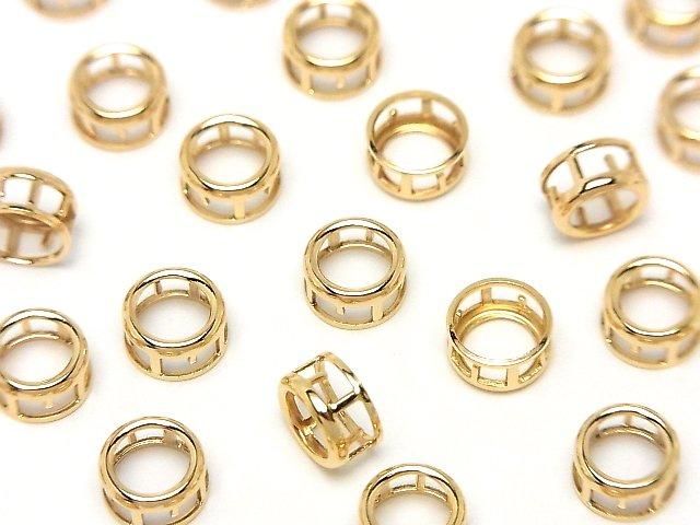 14KGF 空枠(ベゼル) ラウンドファセットカット【3mm】【4mm】【5mm