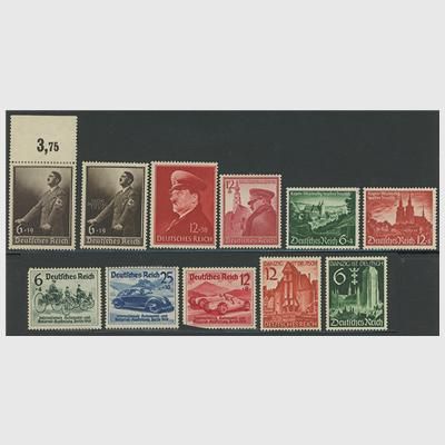 ナチスドイツ11種 ※二級品セット - 趣味の切手専門店マルメイト | 外国