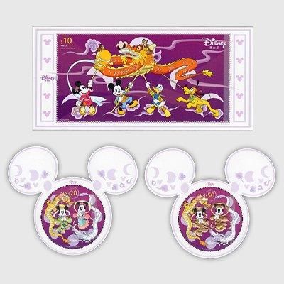 中国香港 2024年ディズニー・小型シート - 趣味の切手専門店マルメイト