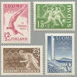 フランス 1924年第8回パリオリンピック4種 - 趣味の切手専門店