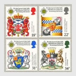 イギリス 1984年イギリス紋章院4種 - 趣味の切手専門店マルメイト