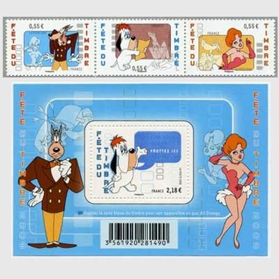 フランス 2008年切手の日テックスエイブリー - 趣味の切手専門店