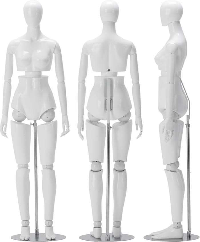 全身可動マネキン 樹脂製 レディース ウエストリフト [SDF14-H4U-A7W