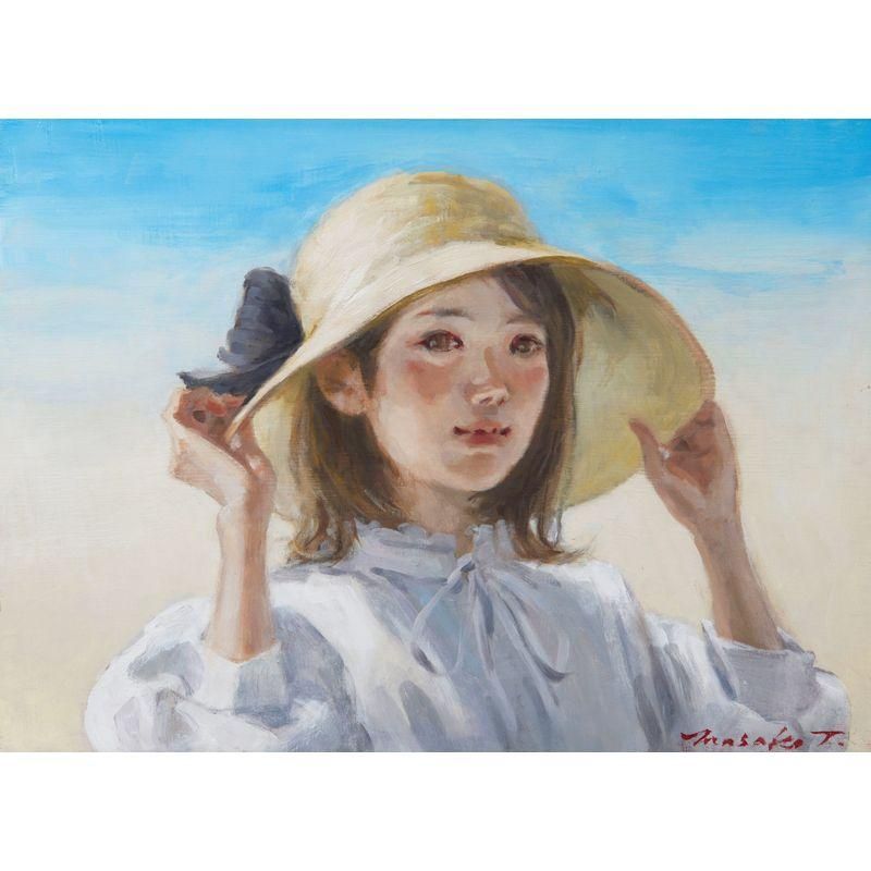 田所雅子 「五月」 油彩4号 - 一枚の繪オンラインショップ