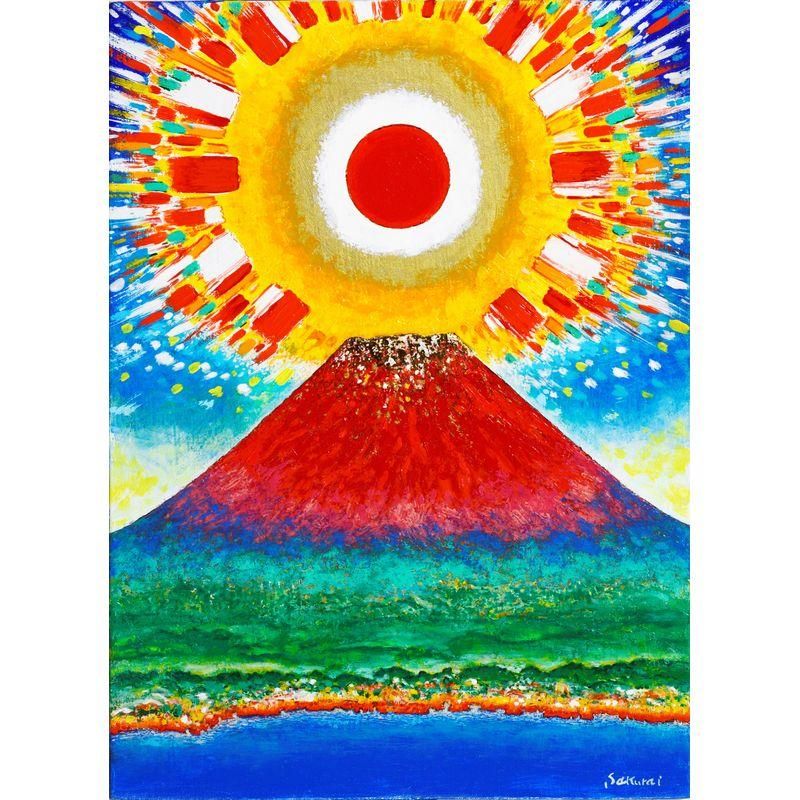 櫻井孝美 「耀」 油彩4号 - 一枚の繪オンラインショップ