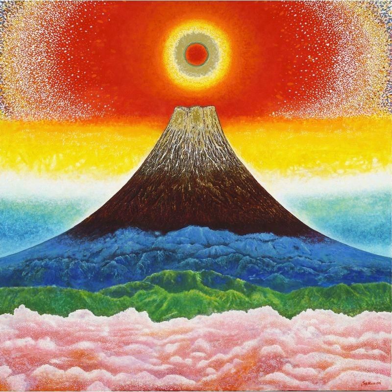 櫻井孝美 「富嶽・禎」 油彩S20号 - 一枚の繪オンラインショップ