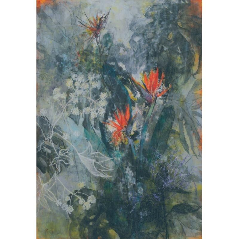 羽倉恭子 「翔け」 油彩P100号 - 一枚の繪オンラインショップ