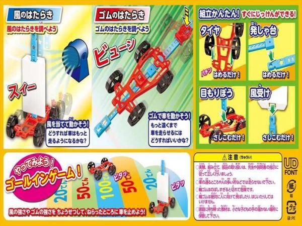 風やゴムのはたらきK型 | 実験セット - 教材出版 学林舎