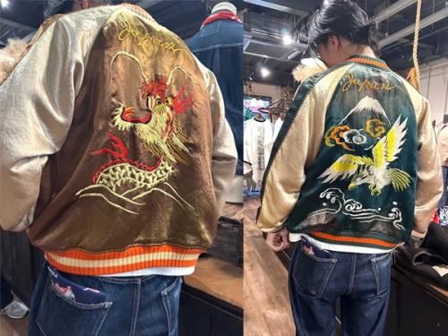 フルカウント FULL COUNT スカジャン 2094HW エイジング Hawk & Dragon