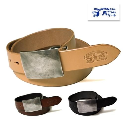 ステュディオダルチザン STUDIO D'ARTISAN ベルト B-83 平打ちバックル