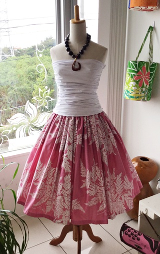 Pink Lei ピンクレイ・フラショップ:NEW! タヒチインポーツパウスカート