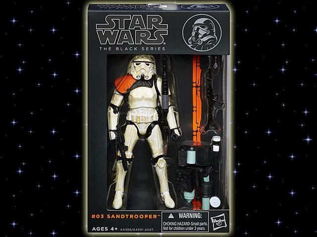 スターウォーズSTAR WARS アクションフィギュアBLACK6インチ#03サンド