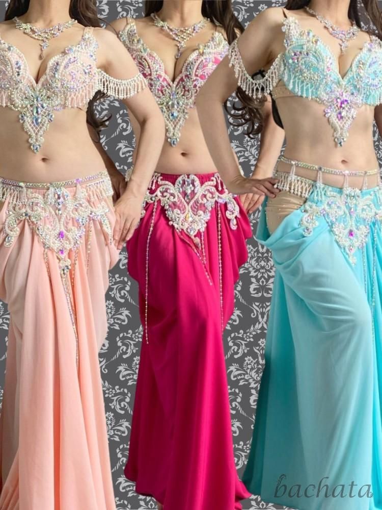 ベリーダンス衣装 CT0301 全7色（M-L） - bachata ベリーダンス衣装