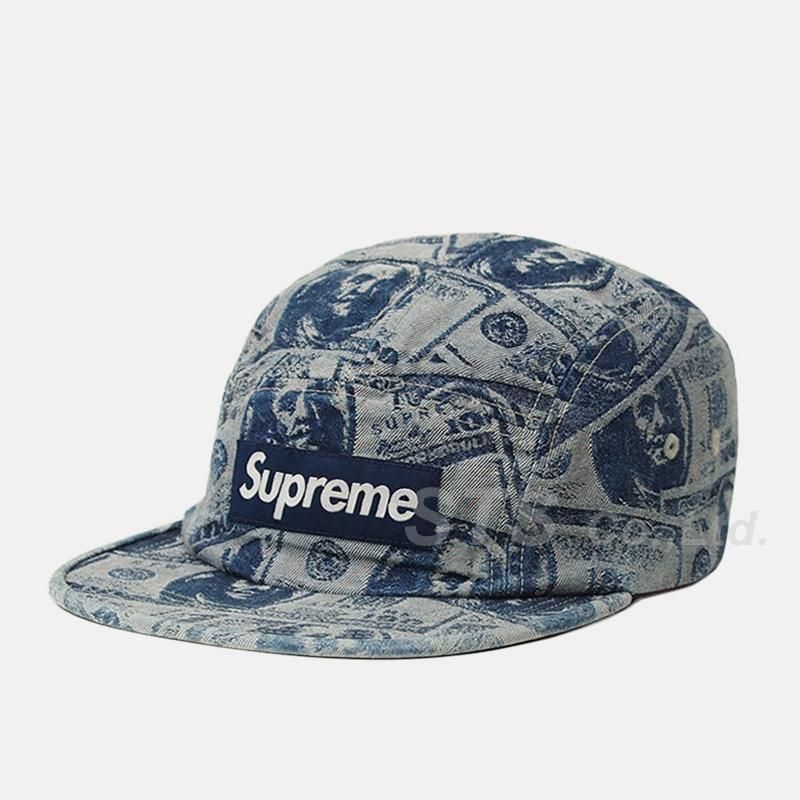 Supreme - 100 Dollar Bill Camp Cap - UG.SHAFT