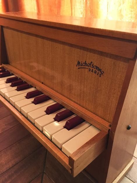 アンティーク フランス ミッシェルソンヌ michelsonne トイピアノ 2
