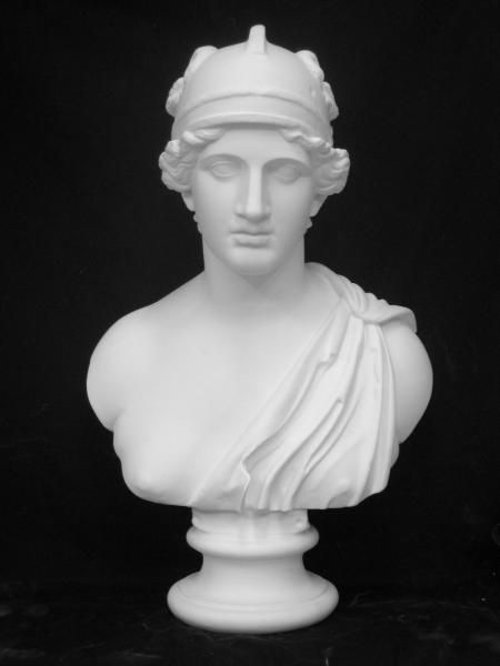 K-125 アマゾン胸像 - 日本で唯一の石膏像専門ショップ「石膏像ドット