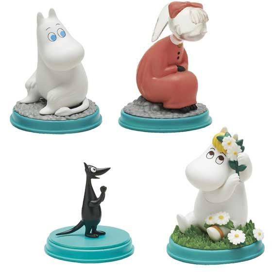 キタンクラブ AIP ムーミン フィギュアマスコット 全4種フルセット