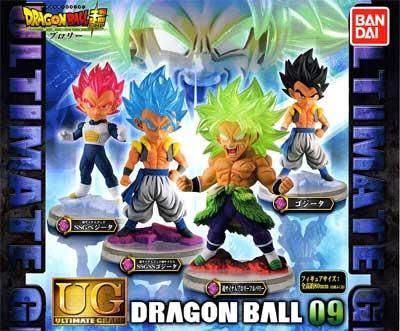 バンダイ ドラゴンボール超 UG ドラゴンボール09 全4種フルセット