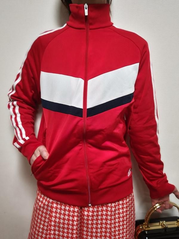 adidas*トリコロールカラー☆レトロジャージ -