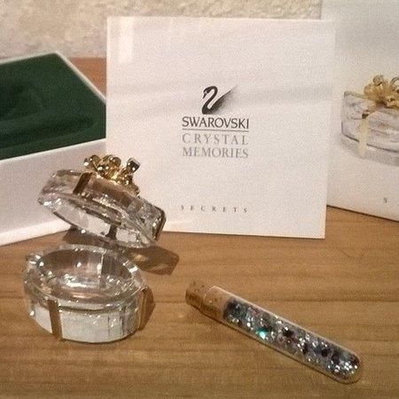 スワロフスキー リング ゴールド 52 ボックス付き スワロフスキー